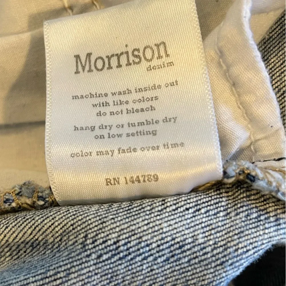 Morrison Women’s Denim Groupie Mid-Rise Skinny in Nirvana Size 28